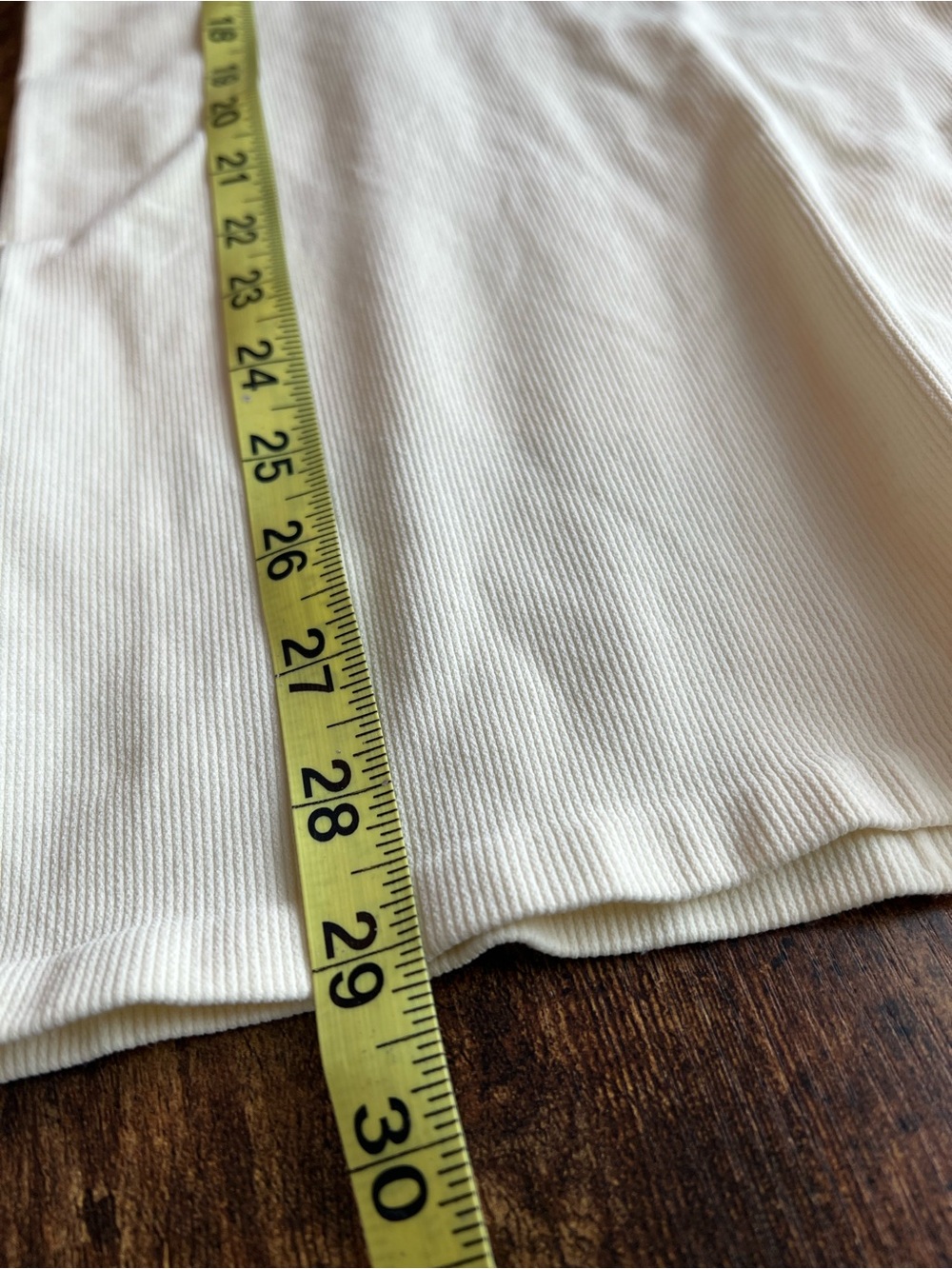 Free People Intimately Ivory Ribbed Racerback Tunic Tank XS/S NWT - Picture 7 of 10